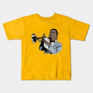 Louis Armstrong Kids T-Shirt